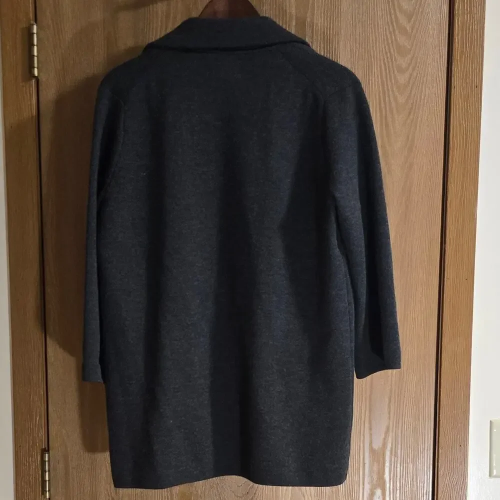 J. Crew Sophie Merino Wool Open Front Sweater Cardigan Blazer